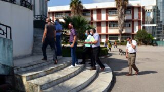 Sortie sur terrain commission lutte contre Covid 19 Universite de Bejaia 30 Septembre 2020 019