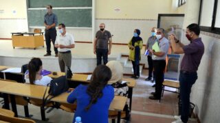 Sortie sur terrain commission lutte contre Covid 19 Universite de Bejaia 30 Septembre 2020 030