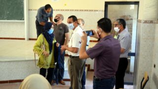 Sortie sur terrain commission lutte contre Covid 19 Universite de Bejaia 30 Septembre 2020 040