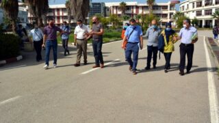 Sortie sur terrain commission lutte contre Covid 19 Universite de Bejaia 30 Septembre 2020 045