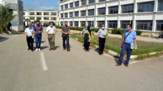 Sortie sur terrain commission lutte contre Covid 19 Universite de Bejaia 30 Septembre 2020 047