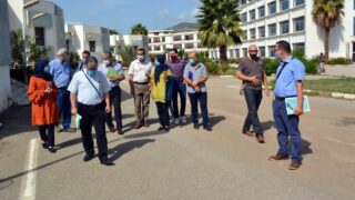 Sortie sur terrain commission lutte contre Covid 19 Universite de Bejaia 30 Septembre 2020 066