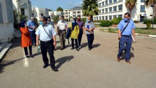 Sortie sur terrain commission lutte contre Covid 19 Universite de Bejaia 30 Septembre 2020 067