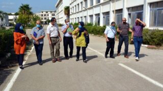 Sortie sur terrain commission lutte contre Covid 19 Universite de Bejaia 30 Septembre 2020 076