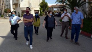 Sortie sur terrain commission lutte contre Covid 19 Universite de Bejaia 30 Septembre 2020 085