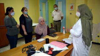 Sortie sur terrain commission lutte contre Covid 19 Universite de Bejaia 30 Septembre 2020 097