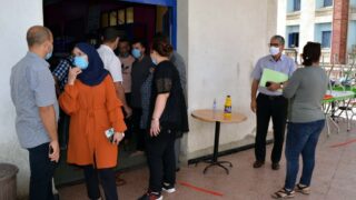 Sortie sur terrain commission lutte contre Covid 19 Universite de Bejaia 30 Septembre 2020 140