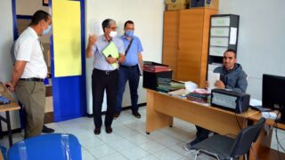 Sortie sur terrain commission lutte contre Covid 19 Universite de Bejaia 30 Septembre 2020 234