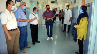 Sortie sur terrain commission lutte contre Covid 19 Universite de Bejaia 30 Septembre 2020 245