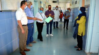 Sortie sur terrain commission lutte contre Covid 19 Universite de Bejaia 30 Septembre 2020 246