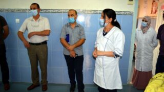 Sortie sur terrain commission lutte contre Covid 19 Universite de Bejaia 30 Septembre 2020 250