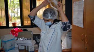 Sortie sur terrain commission lutte contre Covid 19 Universite de Bejaia 30 Septembre 2020 256