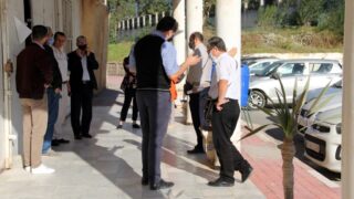 Sortie sur terrain commission lutte contre Covid 19 Universite de Bejaia Campus Targa ouzemour et residence TO 21 octobre 2020 02