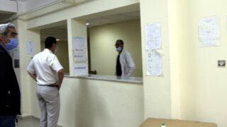 Sortie sur terrain commission lutte contre Covid 19 Universite de Bejaia Campus Targa ouzemour et residence TO 21 octobre 2020 07