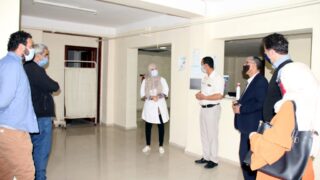 Sortie sur terrain commission lutte contre Covid 19 Universite de Bejaia Campus Targa ouzemour et residence TO 21 octobre 2020 12