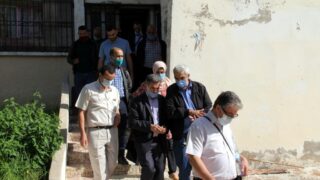 Sortie sur terrain commission lutte contre Covid 19 Universite de Bejaia Campus Targa ouzemour et residence TO 21 octobre 2020 123