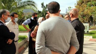 Sortie sur terrain commission lutte contre Covid 19 Universite de Bejaia Campus Targa ouzemour et residence TO 21 octobre 2020 141