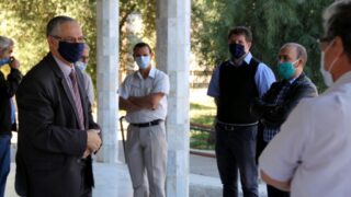 Sortie sur terrain commission lutte contre Covid 19 Universite de Bejaia Campus Targa ouzemour et residence TO 21 octobre 2020 23