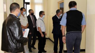 Sortie sur terrain commission lutte contre Covid 19 Universite de Bejaia Campus Targa ouzemour et residence TO 21 octobre 2020 30