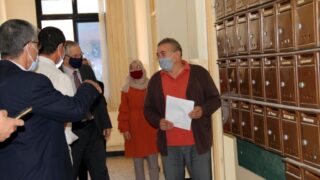 Sortie sur terrain commission lutte contre Covid 19 Universite de Bejaia Campus Targa ouzemour et residence TO 21 octobre 2020 32