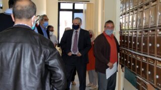 Sortie sur terrain commission lutte contre Covid 19 Universite de Bejaia Campus Targa ouzemour et residence TO 21 octobre 2020 33