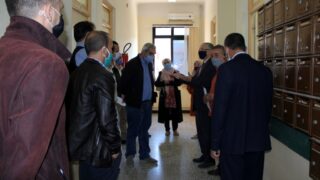 Sortie sur terrain commission lutte contre Covid 19 Universite de Bejaia Campus Targa ouzemour et residence TO 21 octobre 2020 34