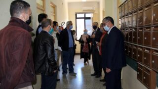 Sortie sur terrain commission lutte contre Covid 19 Universite de Bejaia Campus Targa ouzemour et residence TO 21 octobre 2020 35