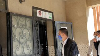 Sortie sur terrain commission lutte contre Covid 19 Universite de Bejaia Campus Targa ouzemour et residence TO 21 octobre 2020 37