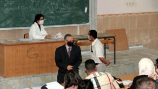 Sortie sur terrain commission lutte contre Covid 19 Universite de Bejaia Campus Targa ouzemour et residence TO 21 octobre 2020 40