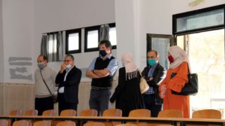 Sortie sur terrain commission lutte contre Covid 19 Universite de Bejaia Campus Targa ouzemour et residence TO 21 octobre 2020 44