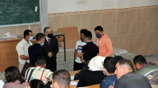 Sortie sur terrain commission lutte contre Covid 19 Universite de Bejaia Campus Targa ouzemour et residence TO 21 octobre 2020 45