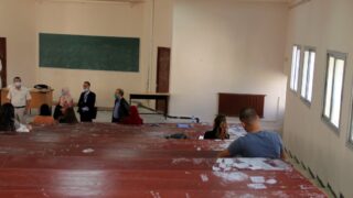 Sortie sur terrain commission lutte contre Covid 19 Universite de Bejaia Campus Targa ouzemour et residence TO 21 octobre 2020 72