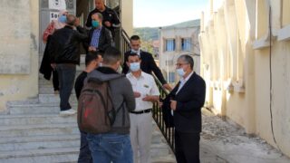 Sortie sur terrain commission lutte contre Covid 19 Universite de Bejaia Campus Targa ouzemour et residence TO 21 octobre 2020 79