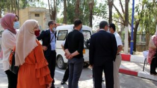 Sortie sur terrain commission lutte contre Covid 19 Universite de Bejaia Campus Targa ouzemour et residence TO 21 octobre 2020 97