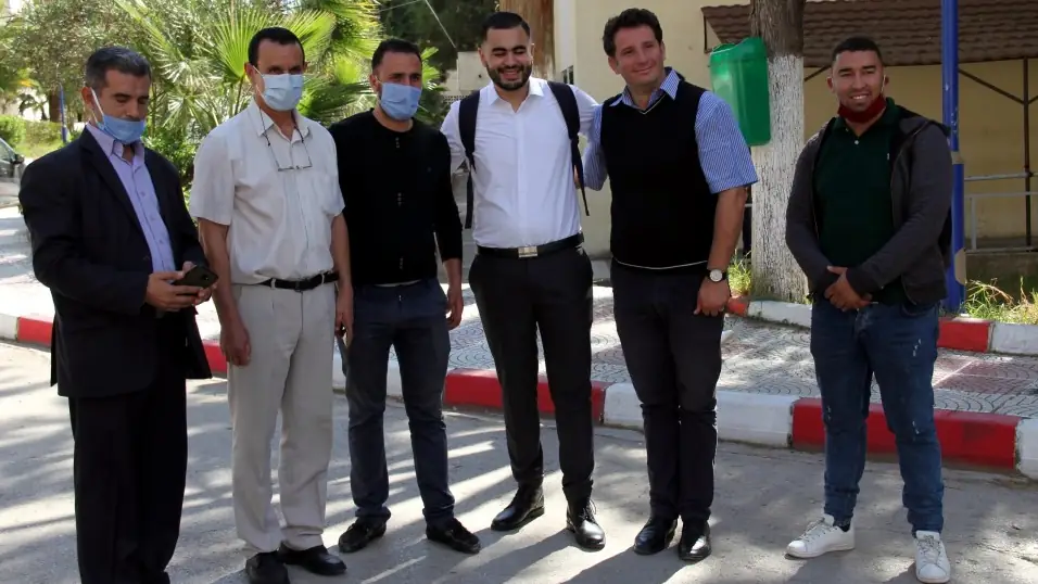 Home 6 2ème visite sur le terrain, de la commission de lutte contre le Covid-19 à l’université de Bejaia