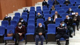 Installation officielle du Pr TARI Abdelkamel, directeur de l'ESTIN 37 Installation du Pr TARI Abdelkamel Directeur ESTIN Bejaia 30 Novembre 2020 040