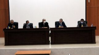 Installation officielle du Pr TARI Abdelkamel, directeur de l'ESTIN 44 Installation du Pr TARI Abdelkamel Directeur ESTIN Bejaia 30 Novembre 2020 047