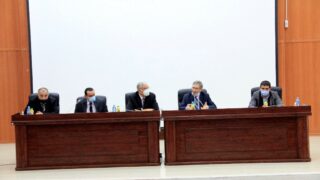 Installation officielle du Pr TARI Abdelkamel, directeur de l'ESTIN 45 Installation du Pr TARI Abdelkamel Directeur ESTIN Bejaia 30 Novembre 2020 048