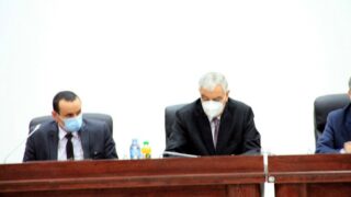 Installation officielle du Pr TARI Abdelkamel, directeur de l'ESTIN 47 Installation du Pr TARI Abdelkamel Directeur ESTIN Bejaia 30 Novembre 2020 050