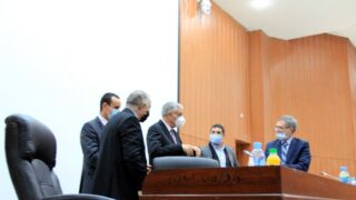 Installation officielle du Pr TARI Abdelkamel, directeur de l'ESTIN 56 Installation du Pr TARI Abdelkamel Directeur ESTIN Bejaia 30 Novembre 2020 059