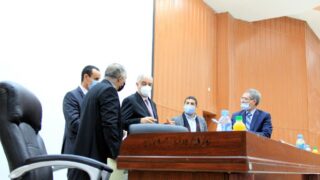 Installation officielle du Pr TARI Abdelkamel, directeur de l'ESTIN 57 Installation du Pr TARI Abdelkamel Directeur ESTIN Bejaia 30 Novembre 2020 060