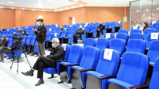 Installation officielle du Pr TARI Abdelkamel, directeur de l'ESTIN 63 Installation du Pr TARI Abdelkamel Directeur ESTIN Bejaia 30 Novembre 2020 066