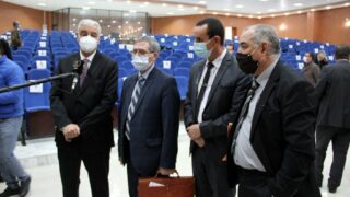 Installation officielle du Pr TARI Abdelkamel, directeur de l'ESTIN 76 Installation du Pr TARI Abdelkamel Directeur ESTIN Bejaia 30 Novembre 2020 079