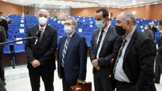 Installation officielle du Pr TARI Abdelkamel, directeur de l'ESTIN 77 Installation du Pr TARI Abdelkamel Directeur ESTIN Bejaia 30 Novembre 2020 080