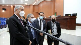 Installation officielle du Pr TARI Abdelkamel, directeur de l'ESTIN 78 Installation du Pr TARI Abdelkamel Directeur ESTIN Bejaia 30 Novembre 2020 081