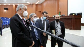 Installation officielle du Pr TARI Abdelkamel, directeur de l'ESTIN 79 Installation du Pr TARI Abdelkamel Directeur ESTIN Bejaia 30 Novembre 2020 082