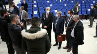 Installation officielle du Pr TARI Abdelkamel, directeur de l'ESTIN 80 Installation du Pr TARI Abdelkamel Directeur ESTIN Bejaia 30 Novembre 2020 083