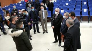 Installation officielle du Pr TARI Abdelkamel, directeur de l'ESTIN 82 Installation du Pr TARI Abdelkamel Directeur ESTIN Bejaia 30 Novembre 2020 085