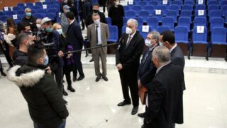 Installation officielle du Pr TARI Abdelkamel, directeur de l'ESTIN 83 Installation du Pr TARI Abdelkamel Directeur ESTIN Bejaia 30 Novembre 2020 086