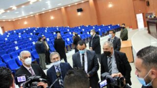 Installation officielle du Pr TARI Abdelkamel, directeur de l'ESTIN 96 Installation du Pr TARI Abdelkamel Directeur ESTIN Bejaia 30 Novembre 2020 097